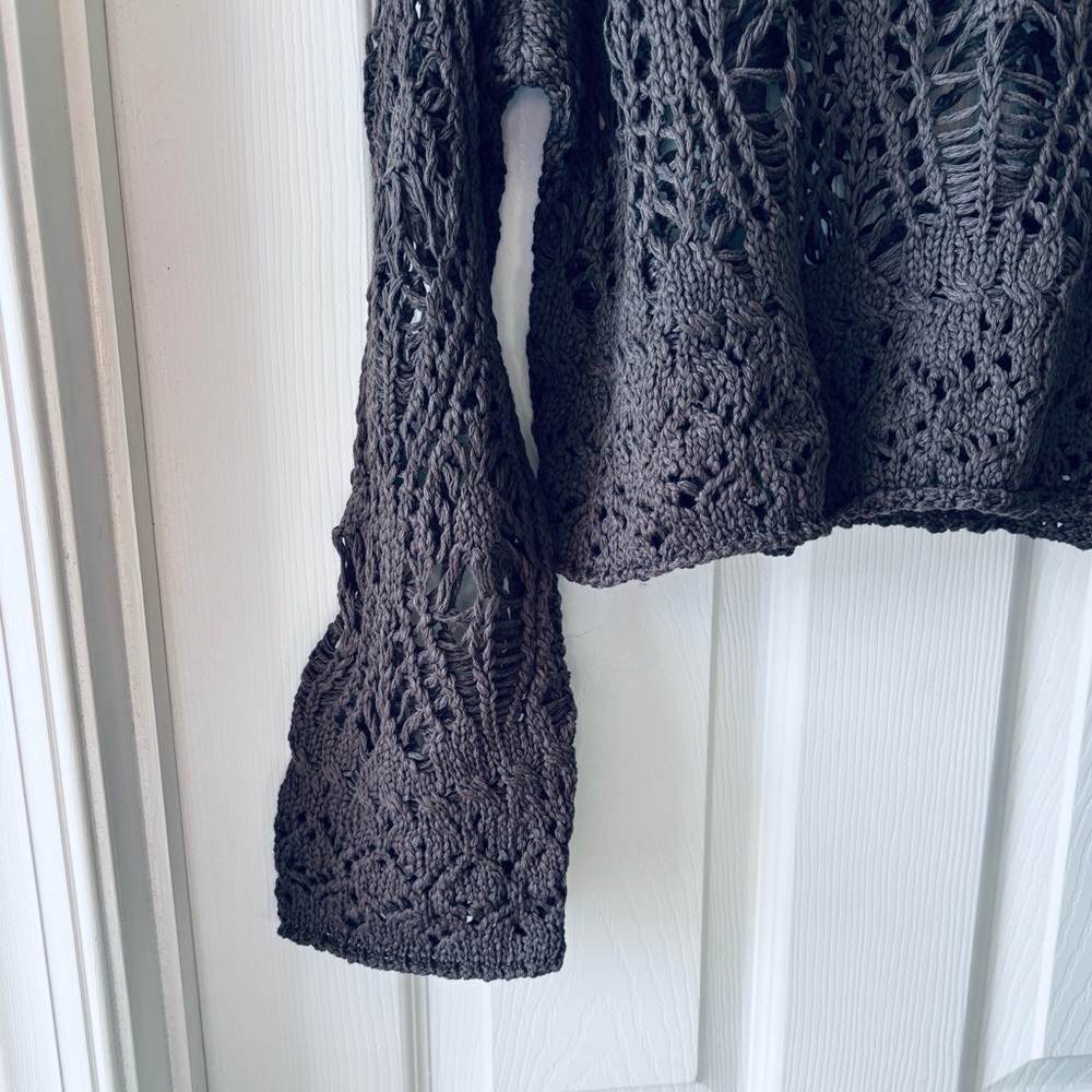 💚NEW LISTING💚 NATURAL LIFE Favorite Layering Sweater - Charcoal - Picture 7 of 8